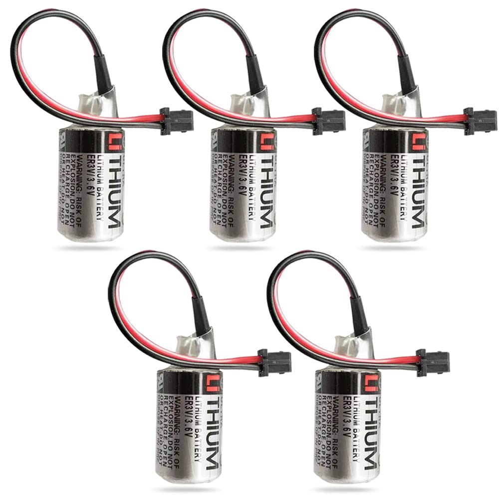 Amazon.com: STEPMAX ER3V 3.6V 1000mAh PLC Lithium Replacement